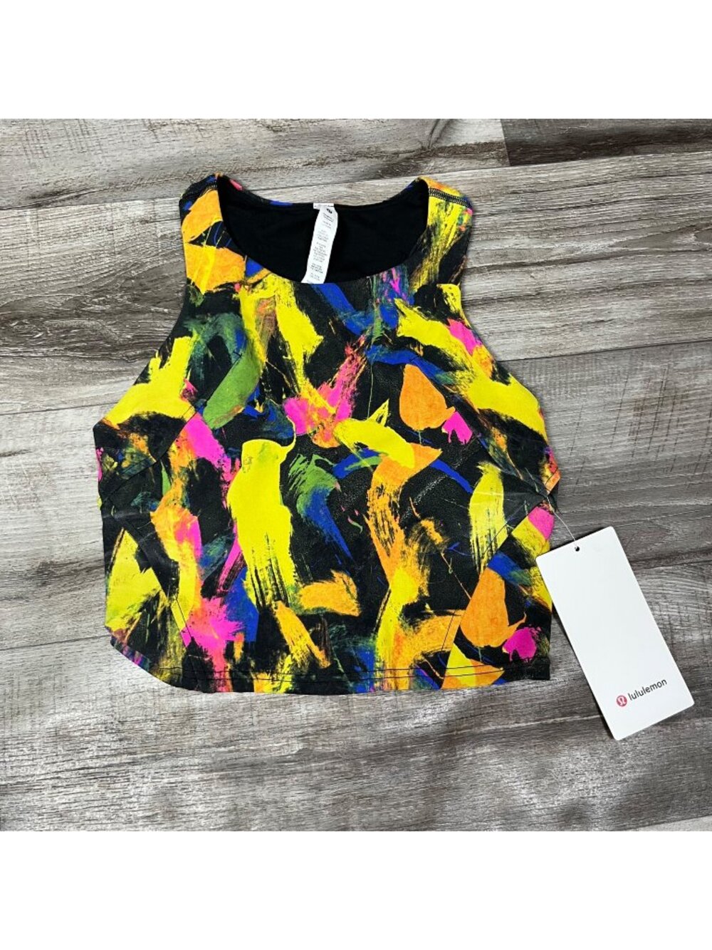 Lululemon Athletic Invigorate Training Tank Top Undertone Multi NWT Size 4